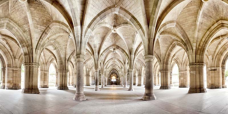 vaulted ceiling